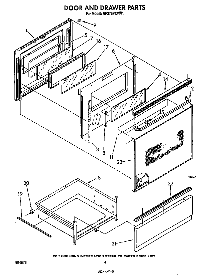 Door and drawer