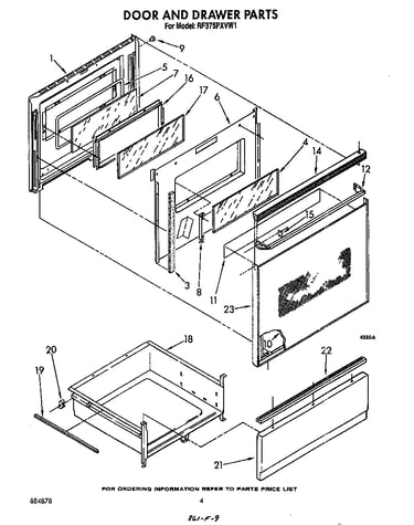 Door and drawer