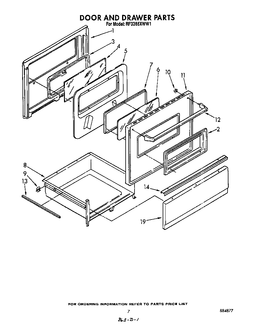 Door and drawer