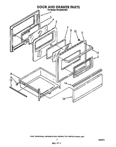 Door and drawer