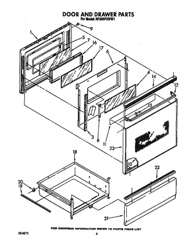 Door and drawer