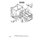 Whirlpool RF395PXWW1 oven diagram