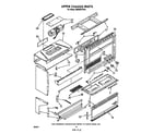 Whirlpool RM988PXVW3 upper chassis diagram