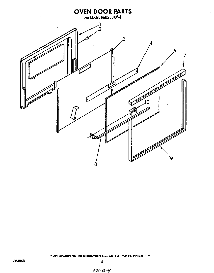 Oven door