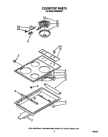 Cook top
