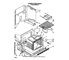 Whirlpool RB276PXV2 lower oven diagram