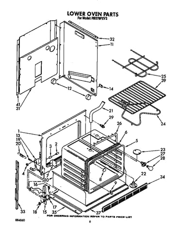 Lower oven