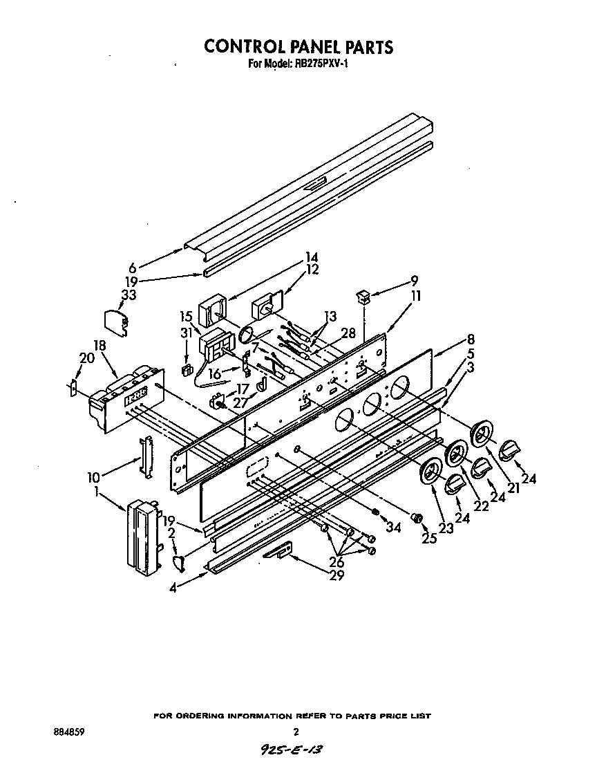 Control panel