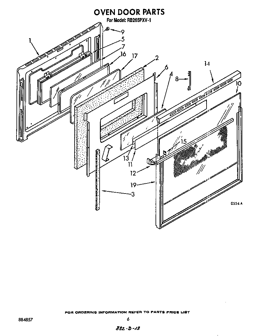 Oven door