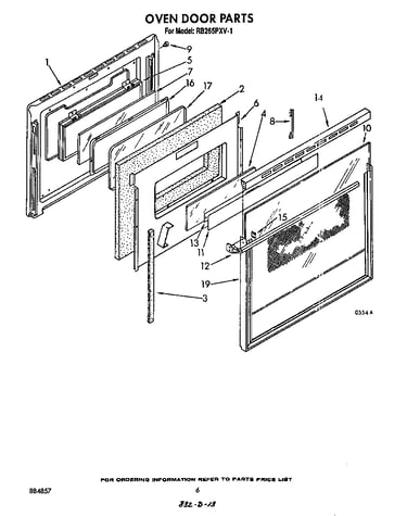 Oven door