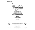 Whirlpool RF398PXWW1 front cover diagram