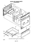 Door and drawer