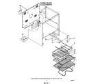 Whirlpool RF385PCWW1 oven diagram