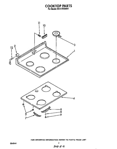Cook top