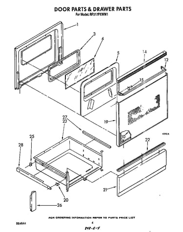 Door and drawer