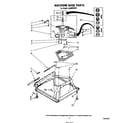 Whirlpool LA6800XSW1 machine base diagram