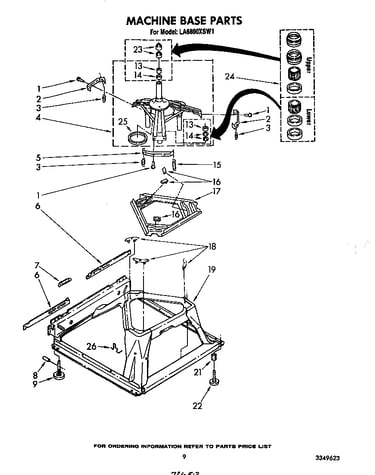 Machine base