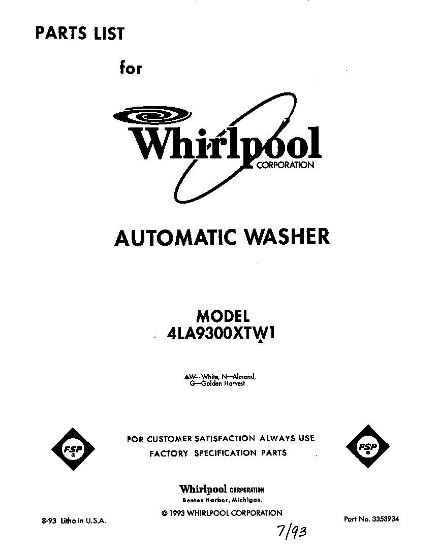 Front cover