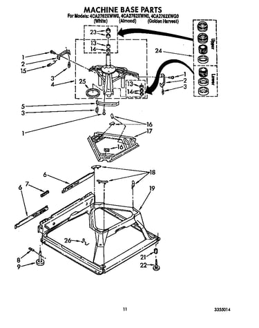 Machine base
