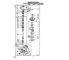 Whirlpool 4CA2762XWW0 gearcase diagram
