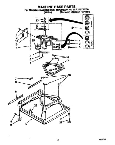Machine base