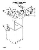 Top and cabinet