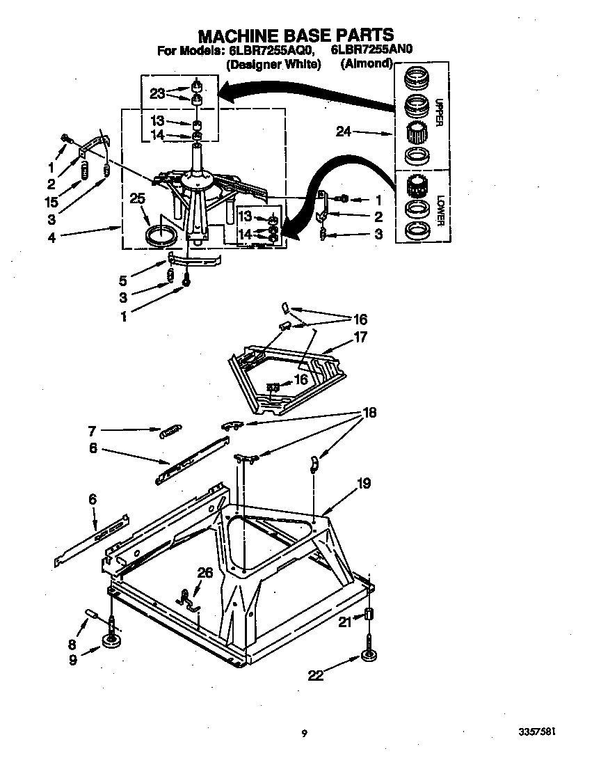 Machine base