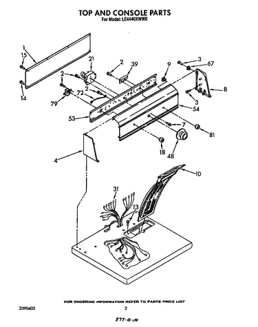 Parts diagram