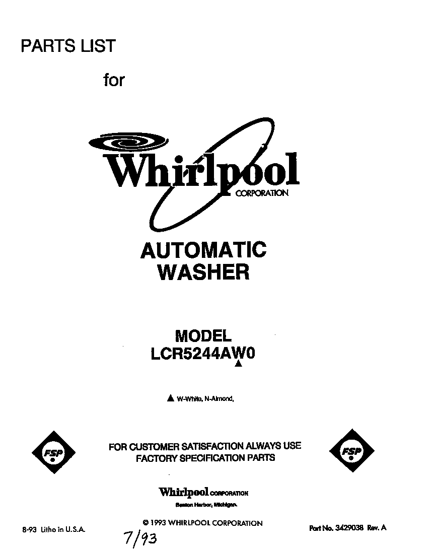 Front cover