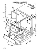 Frame and tank