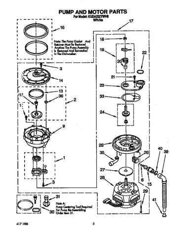Pump and motor