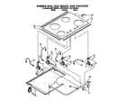 KitchenAid KGCT365XWH1 burner box,gas valves diagram