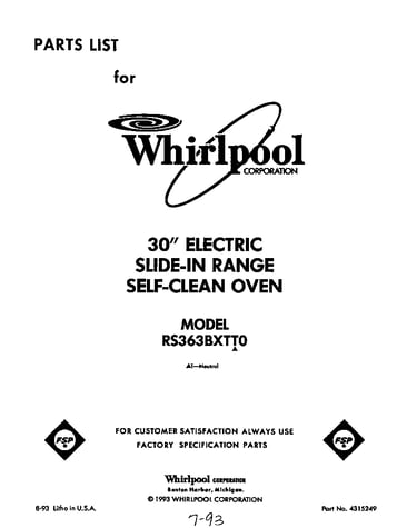 Front cover