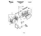 Whirlpool ECKMF90 icemaker assembly diagram