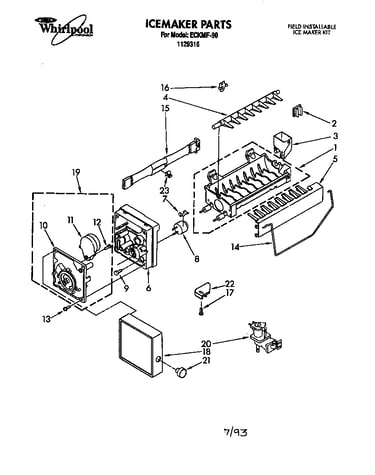Icemaker assembly