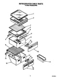 Refrigerator shelf