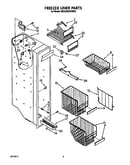 Freezer liner