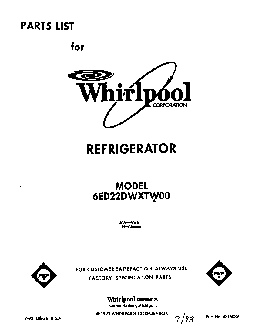 Front cover