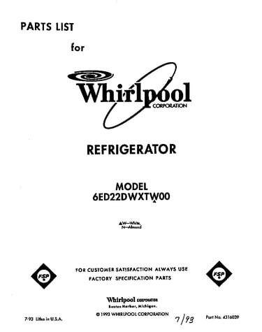 Front cover