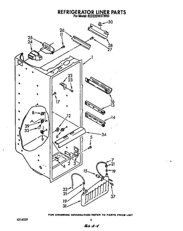 Refrigerator liner