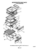 Refrigerator shelf