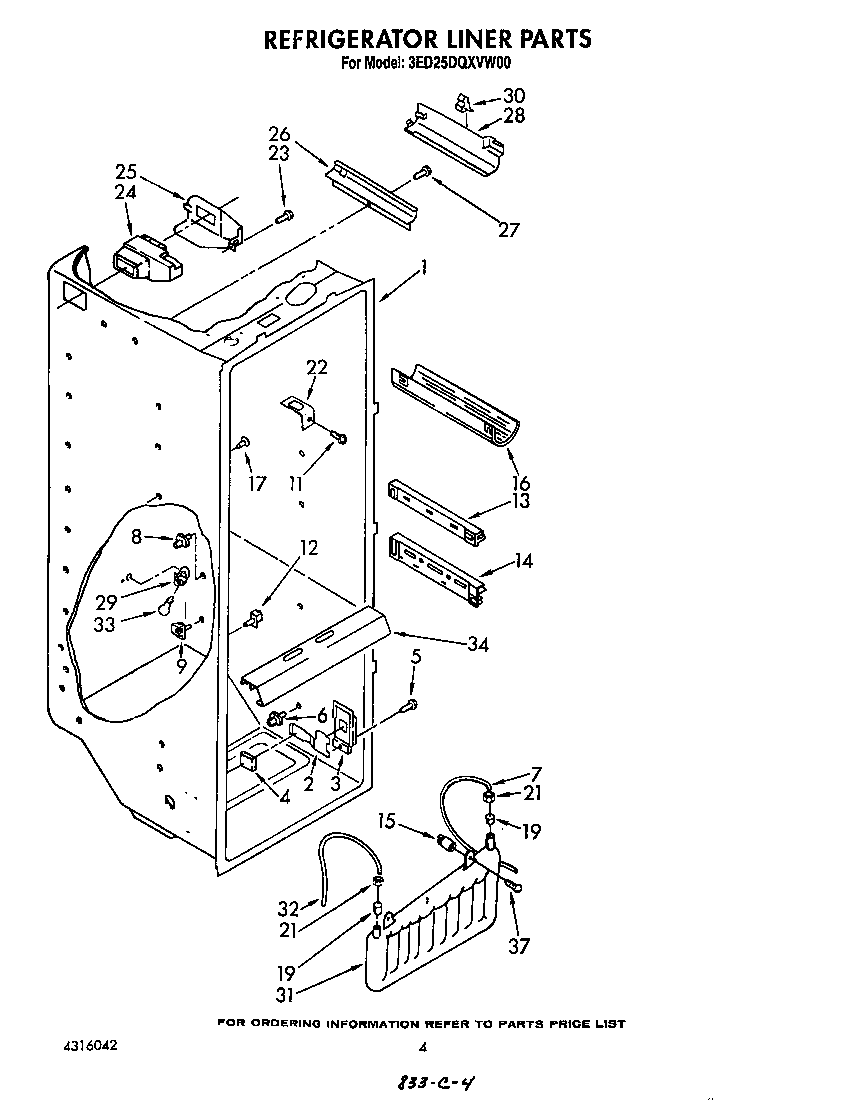 Refrigerator liner