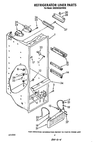 Refrigerator liner