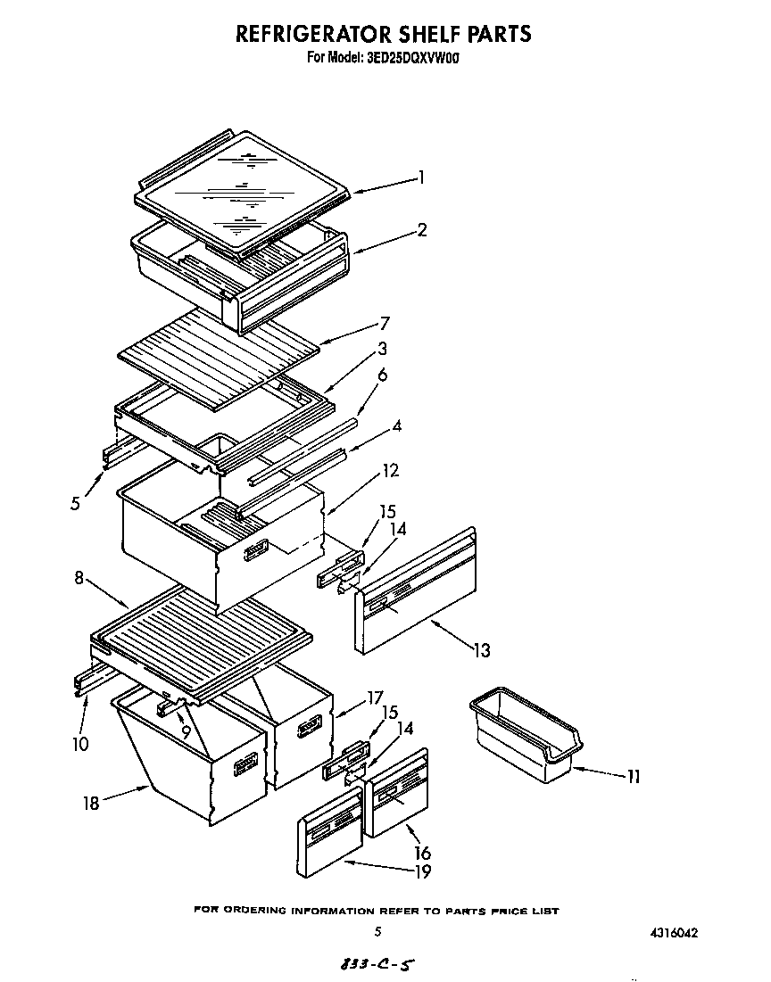 Refrigerator shelf