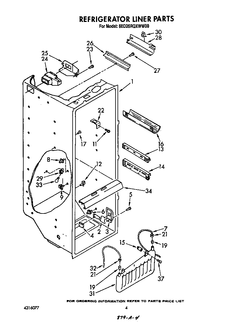 REFRIGERATOR LINER