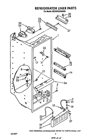 Refrigerator liner