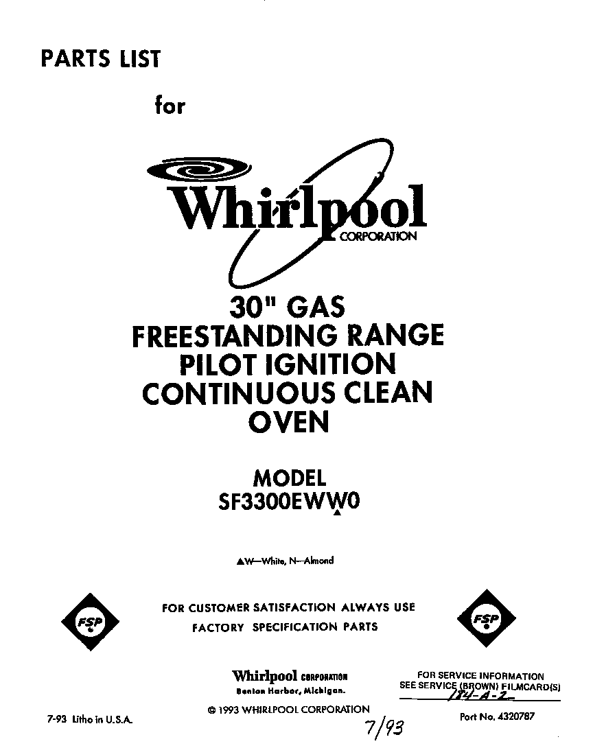 Front cover