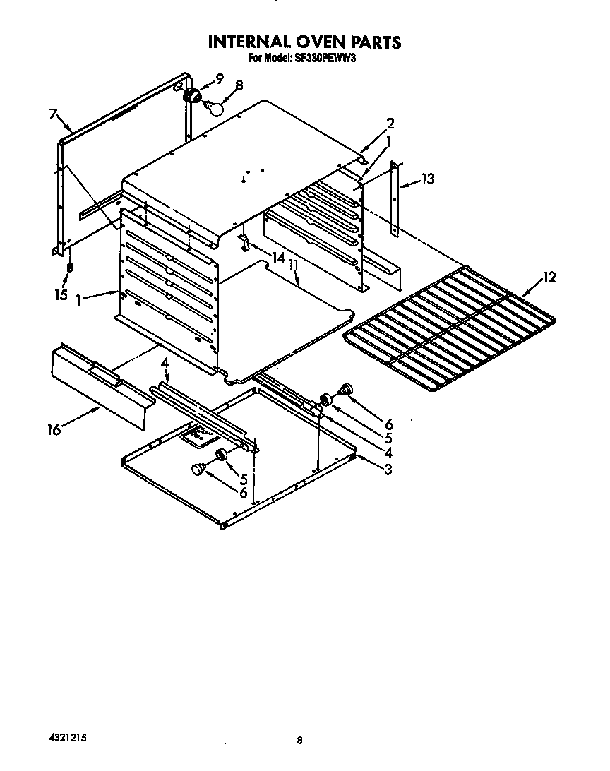 Internal oven