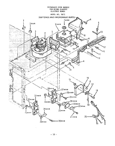 Switches and microwave
