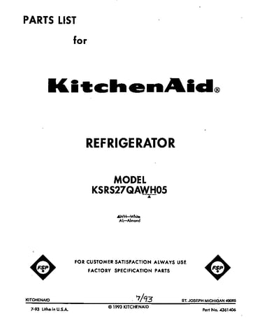 Front cover